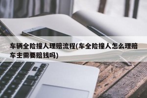 车辆全险撞人理赔流程(车全险撞人怎么理赔车主需要赔钱吗)